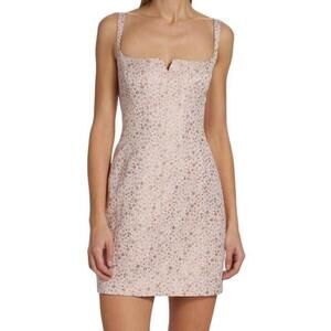 Cinq a Sept Yazlyn Floral Fitted Mini Dress Size 0